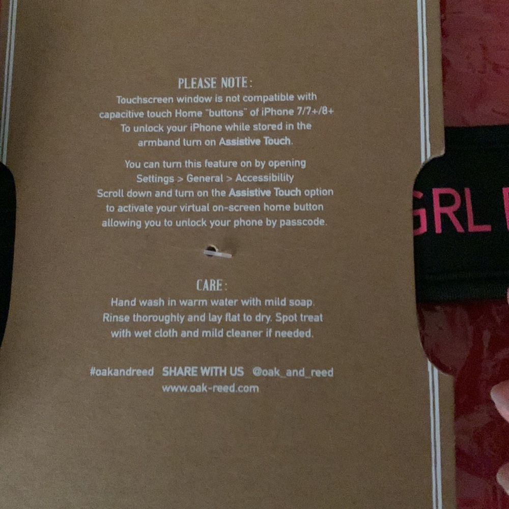 Pink & Black Armcase - Picture 3 of 3